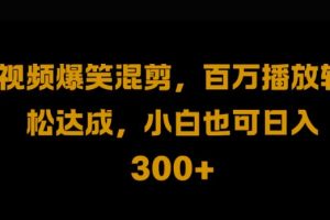 视频号零门槛，爆火视频搬运后二次剪辑，轻松达成日入1k【揭秘】